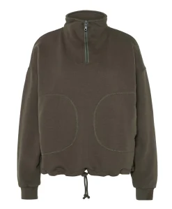 Dames trui bruin