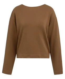 Dames trui bruin