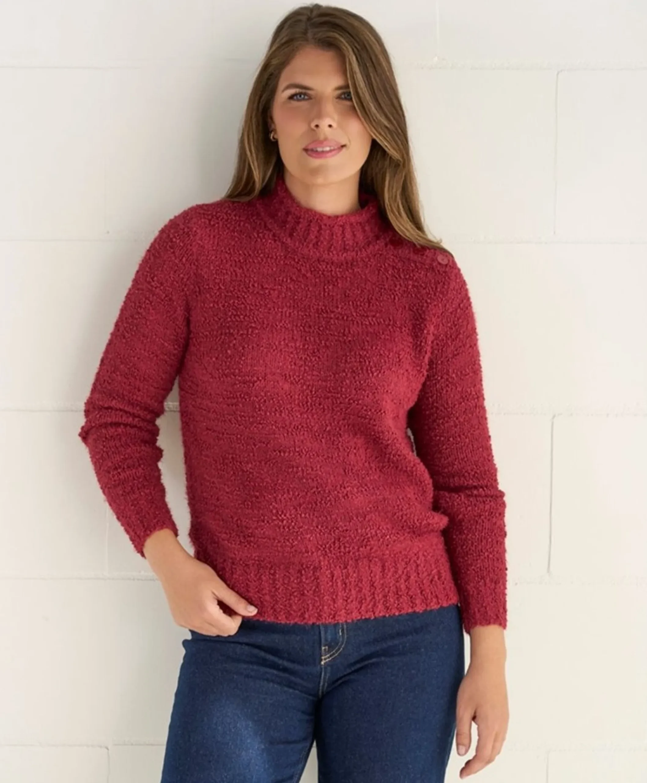 Dames trui rood