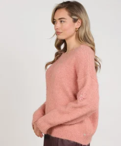 Dames trui roze