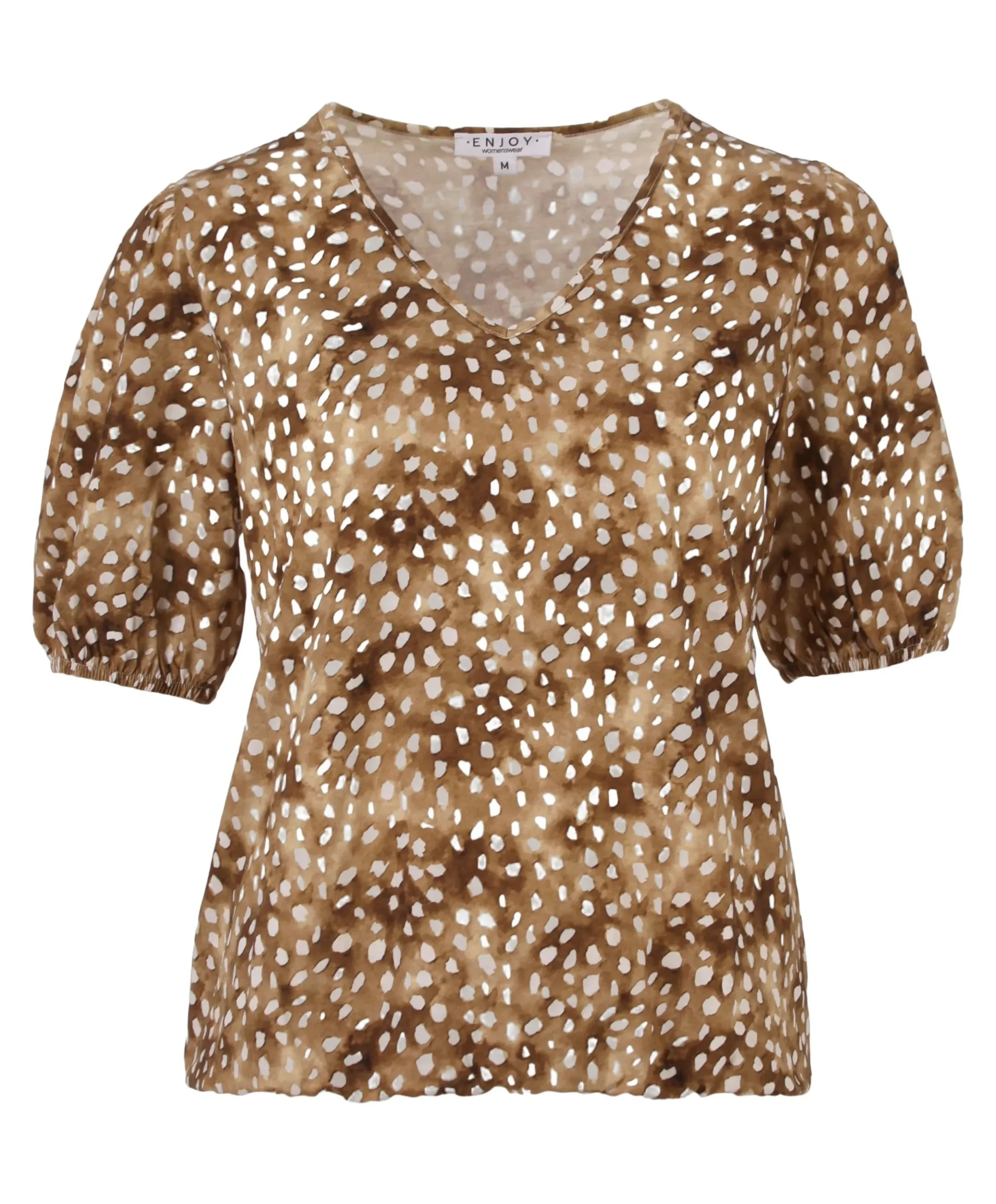 Dames T-shirt beige