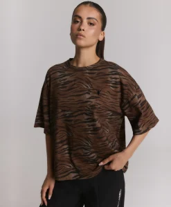 Dames T-shirt beige