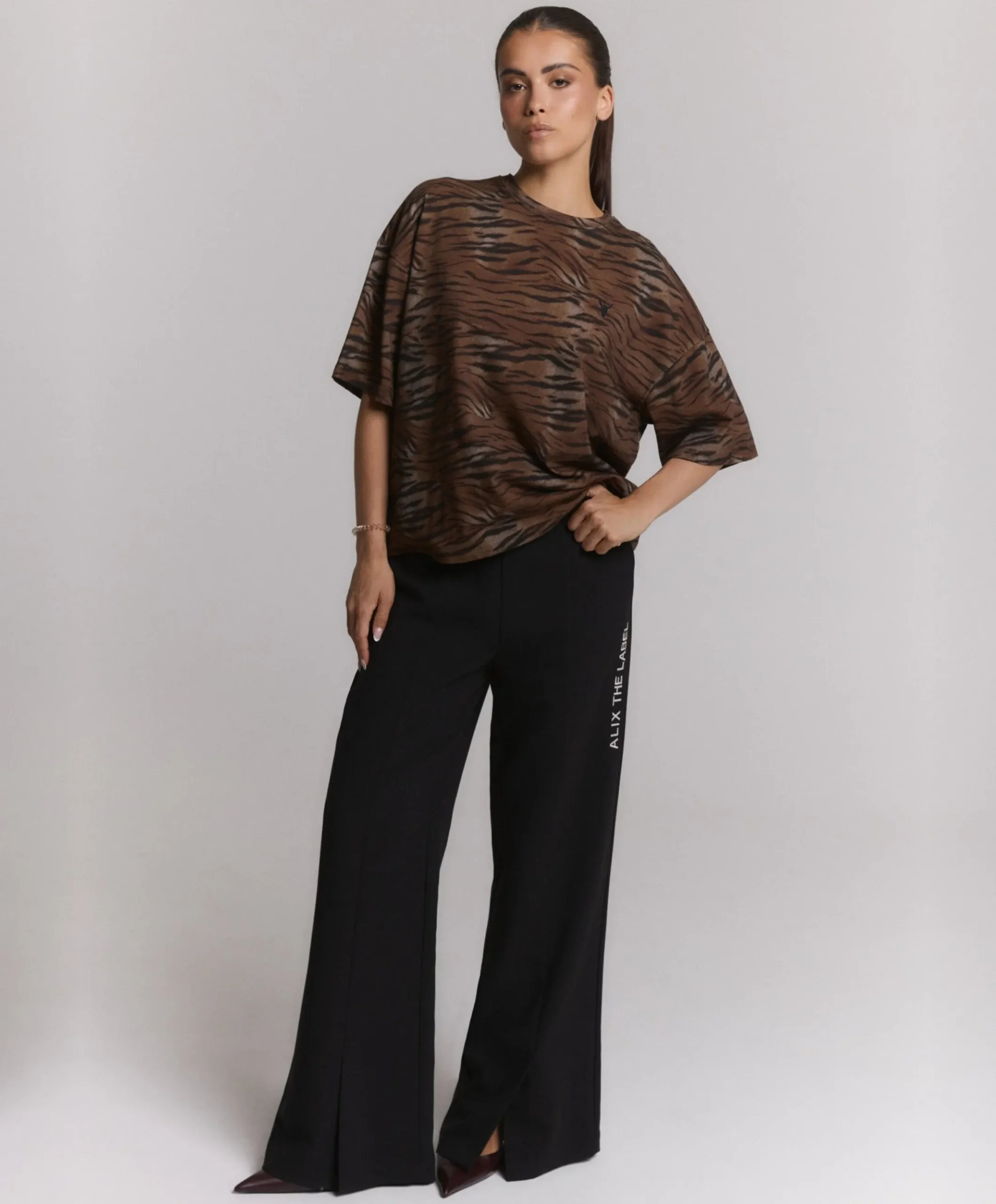 Dames T-shirt beige