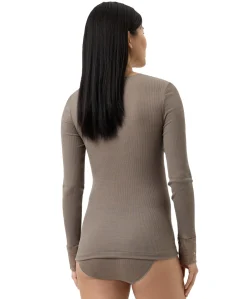 Dames T-shirt beige