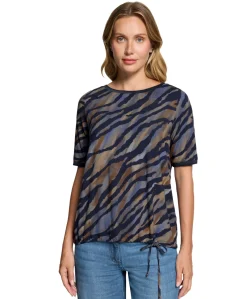 Dames T-shirt blauw