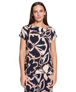 Dames T-shirt blauw