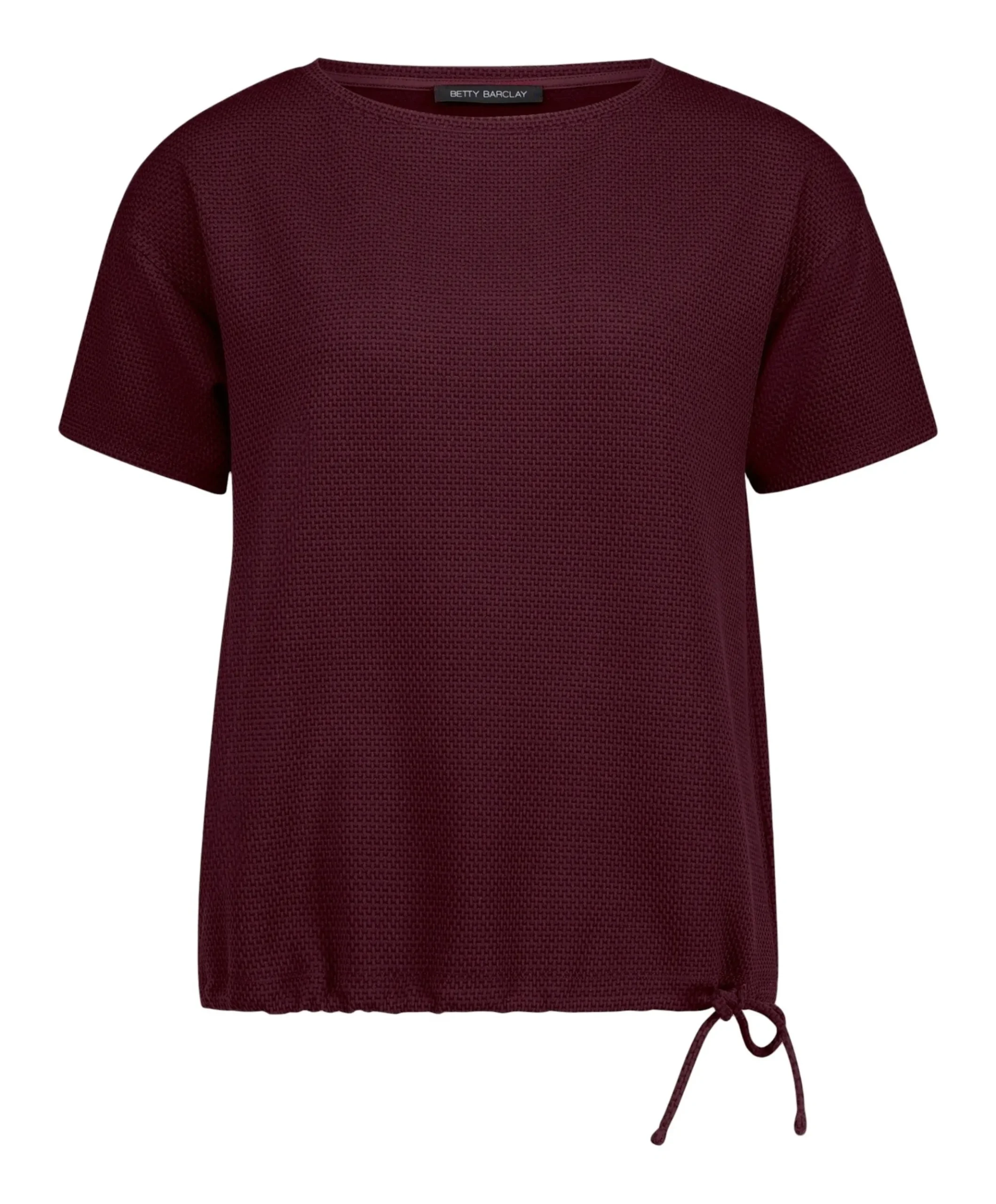 Dames T-shirt bordeaux