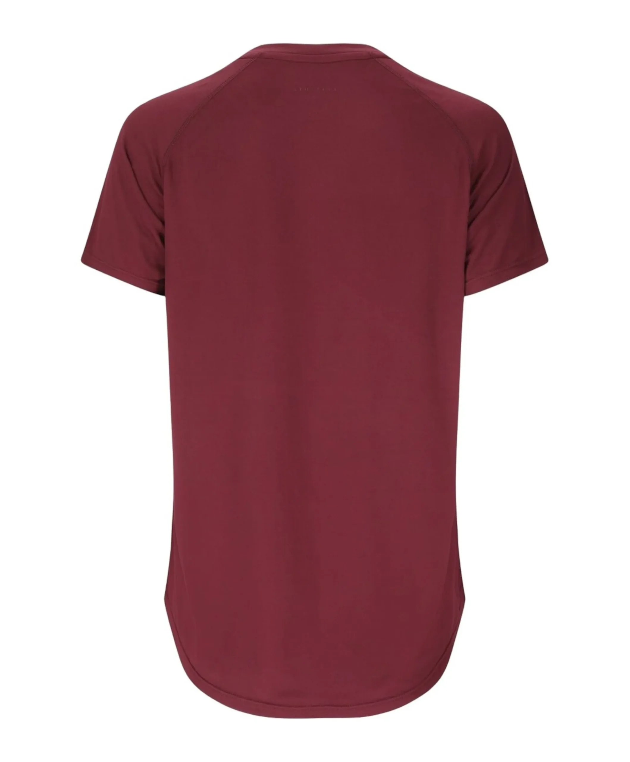 Dames t-shirt bordeaux