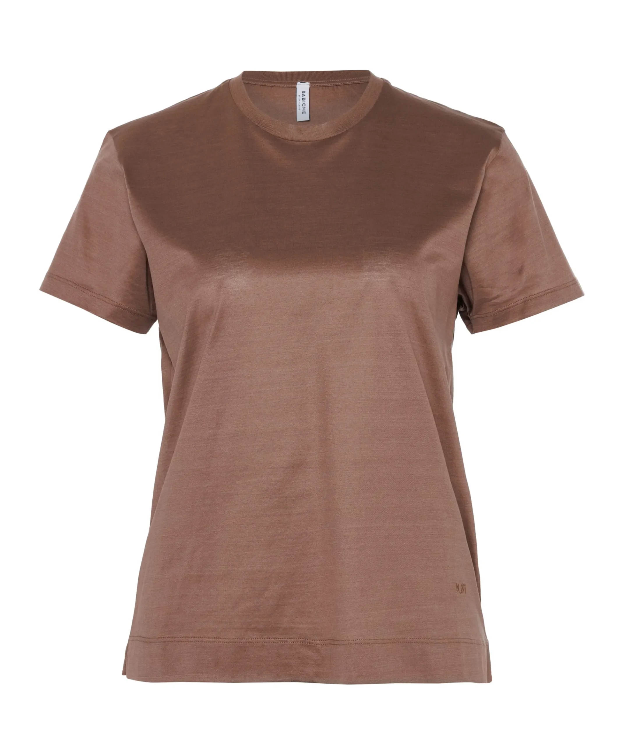 Dames T-shirt bruin