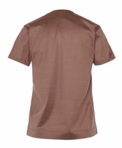 Dames T-shirt bruin