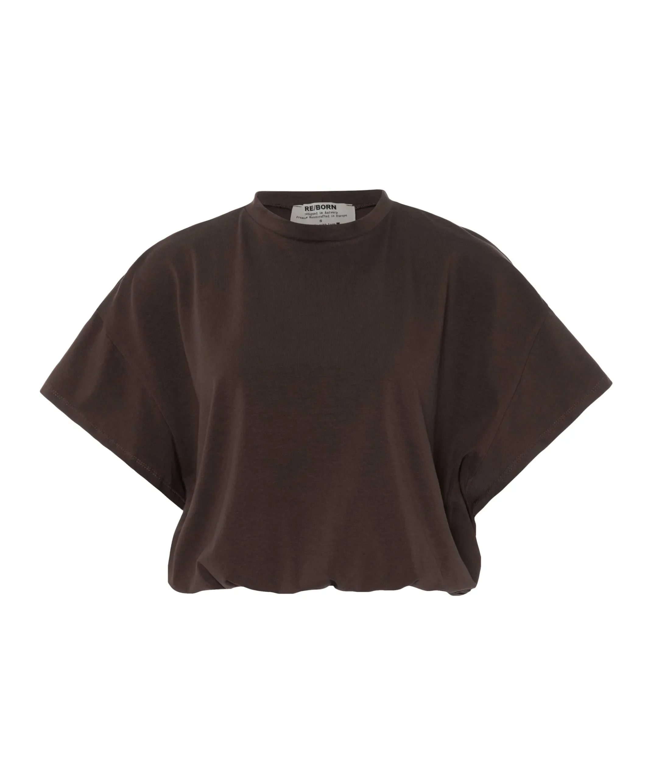 Dames T-shirt bruin