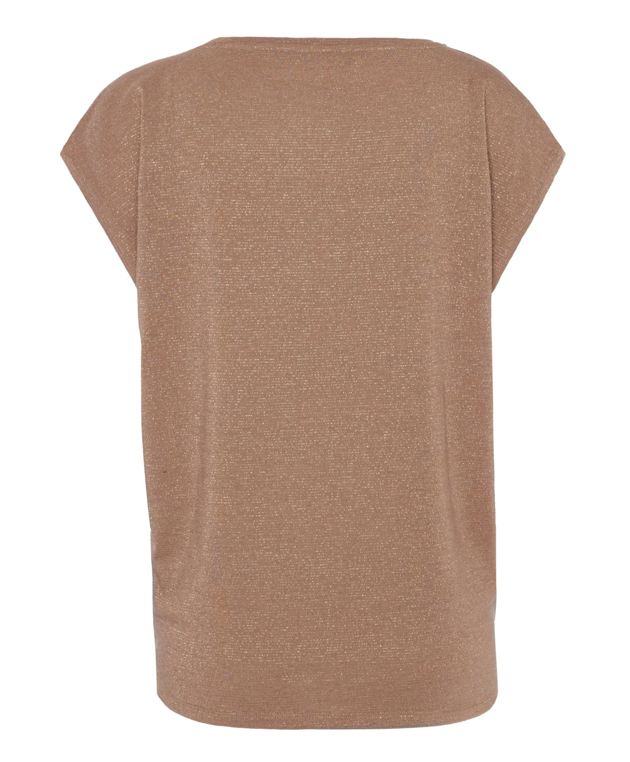 Dames T-shirt bruin