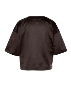 Dames T-shirt bruin