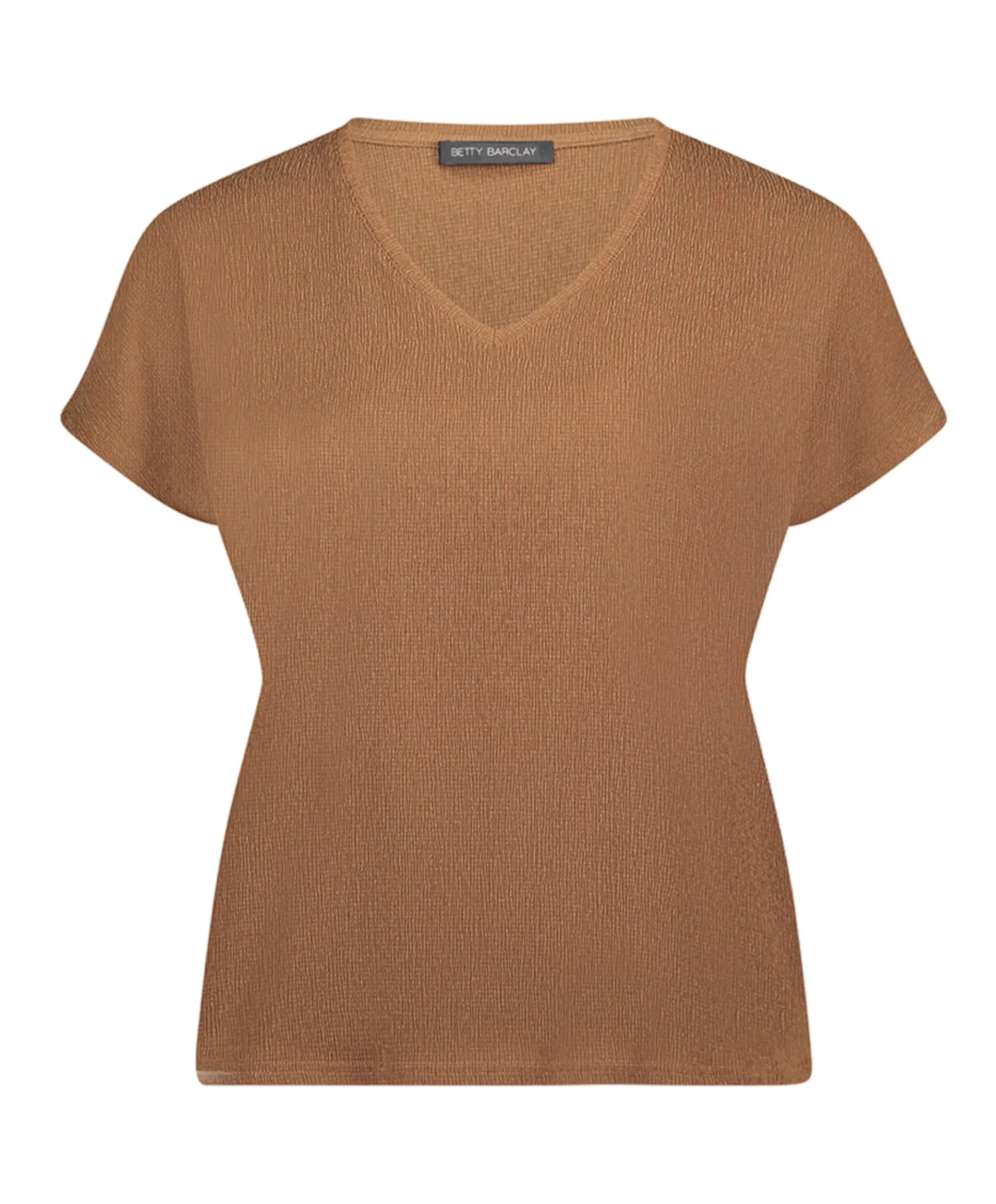 Dames T-shirt bruin