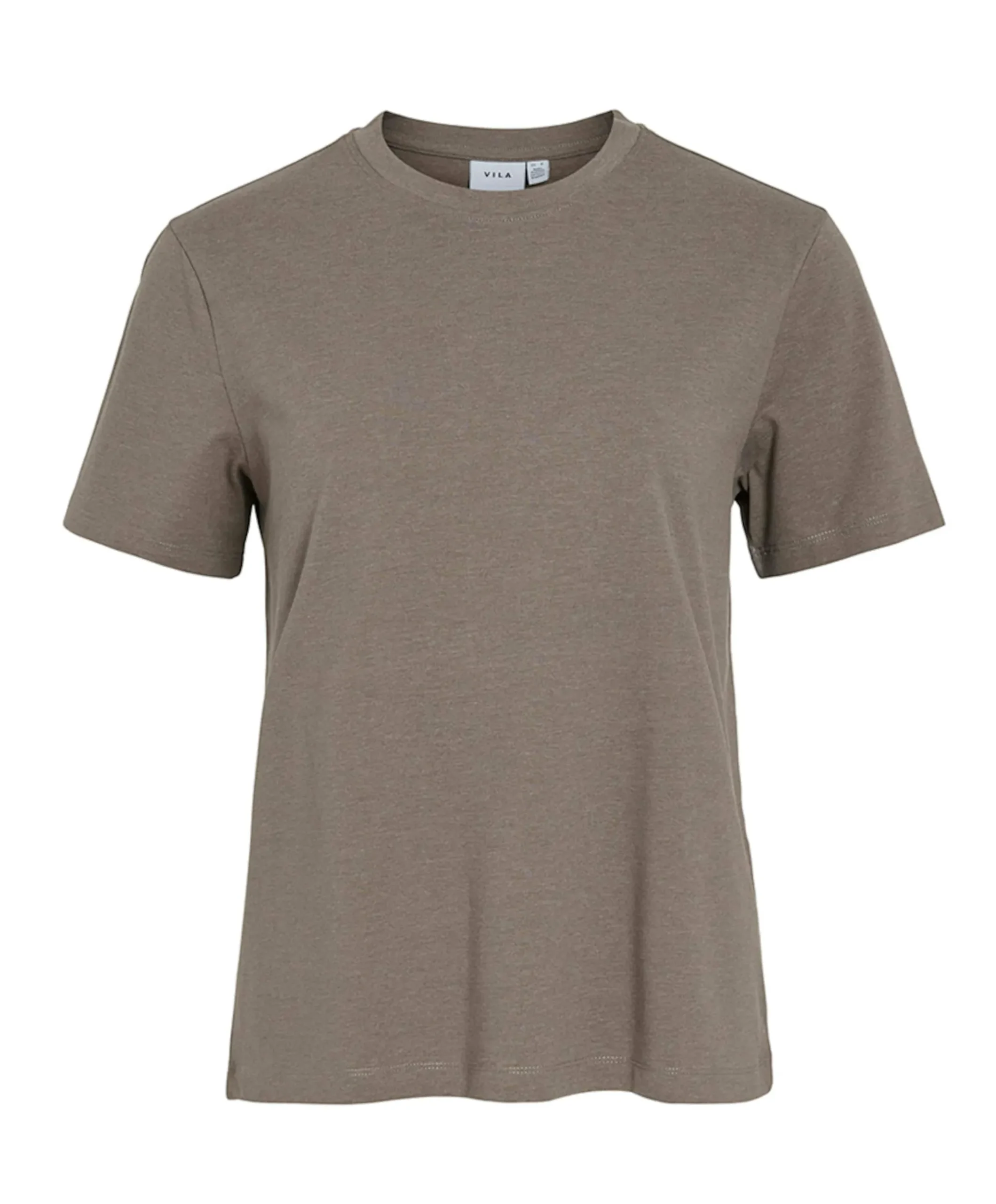Dames T-shirt bruin