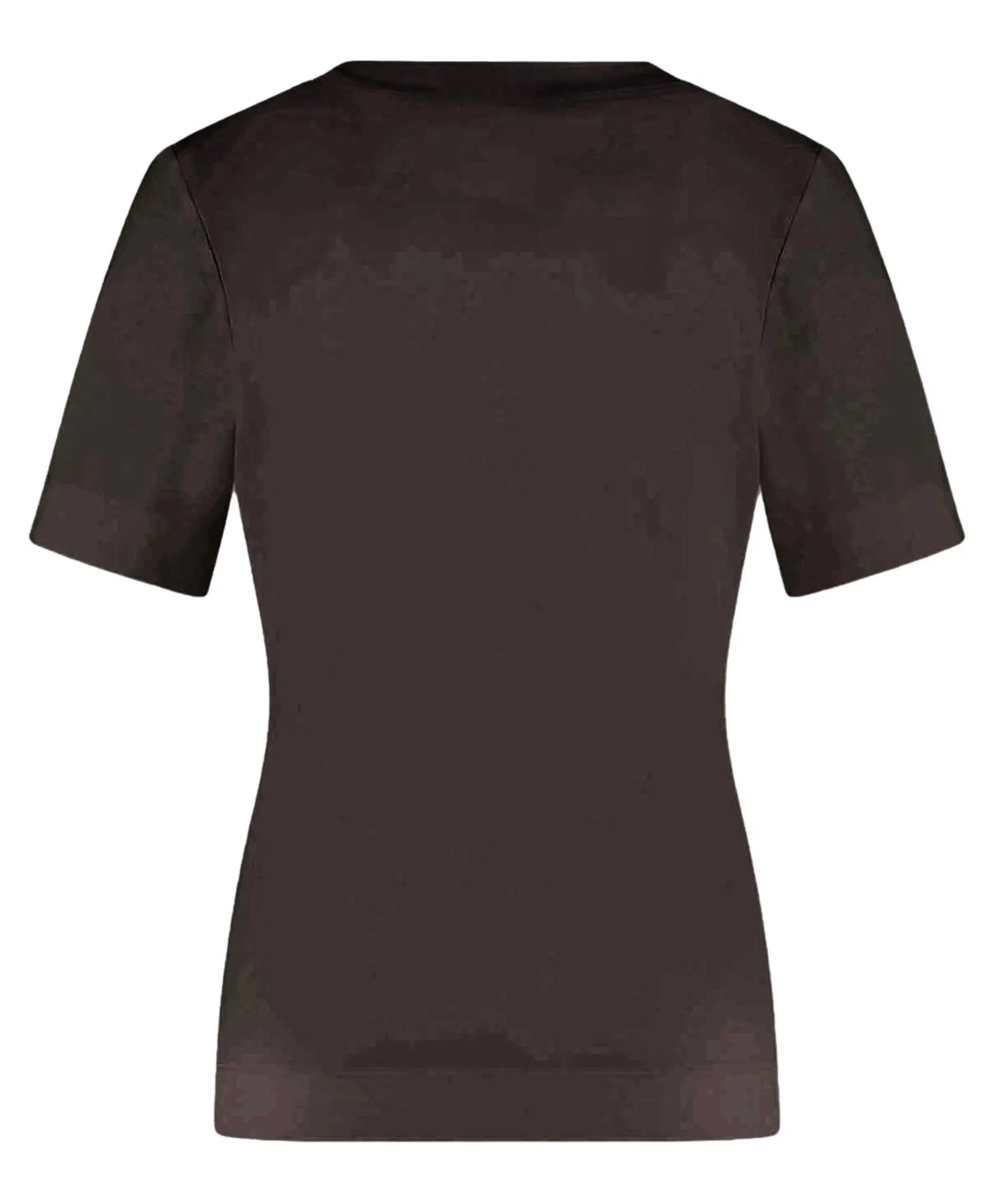 Dames T-shirt bruin