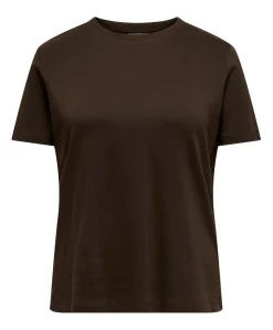 Dames T-shirt bruin