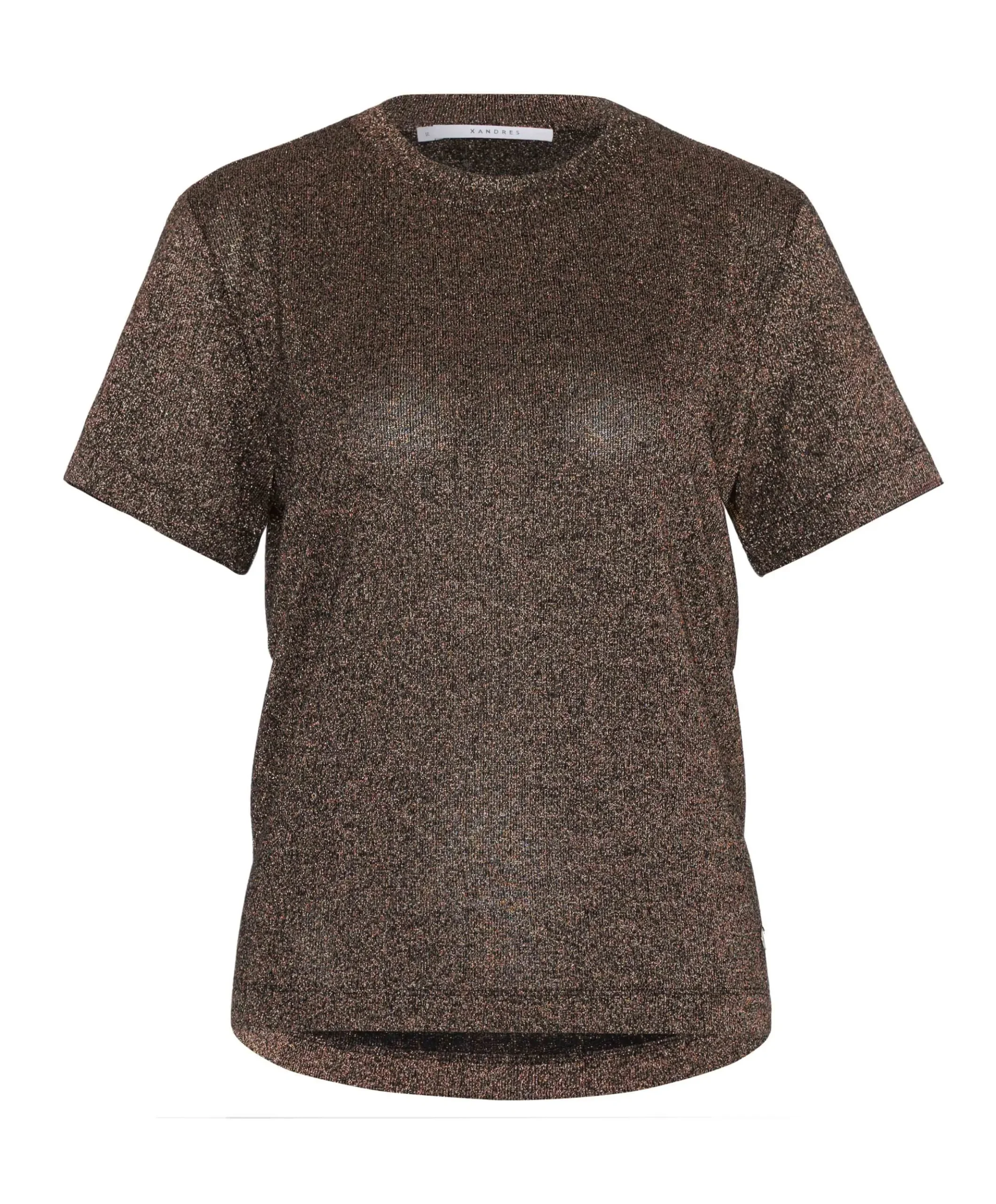 Dames T-shirt bruin