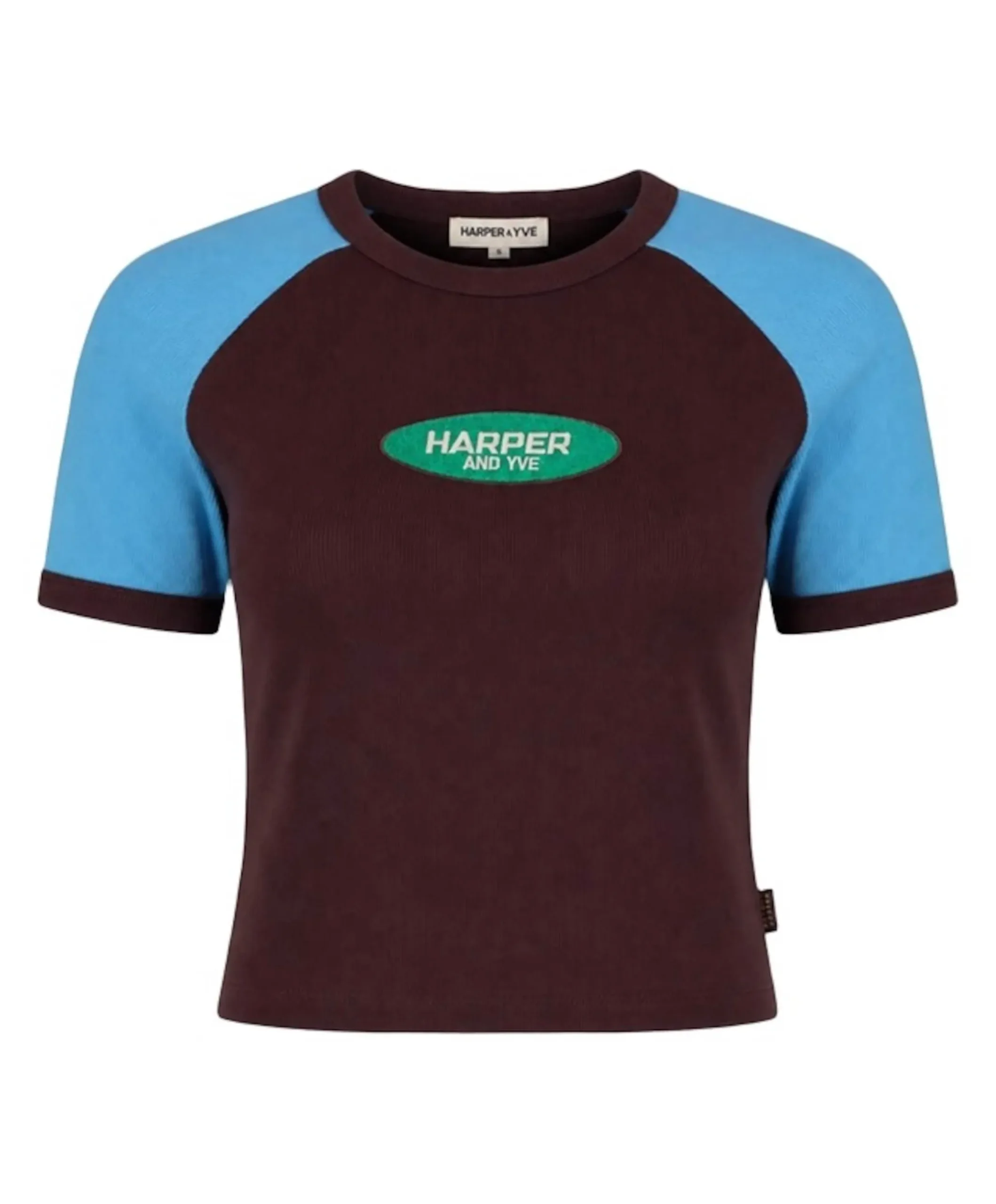 Dames T-shirt bruin