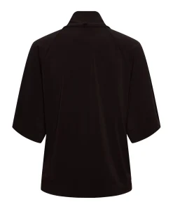 Dames T-shirt bruin