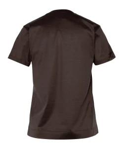 Dames T-shirt bruin
