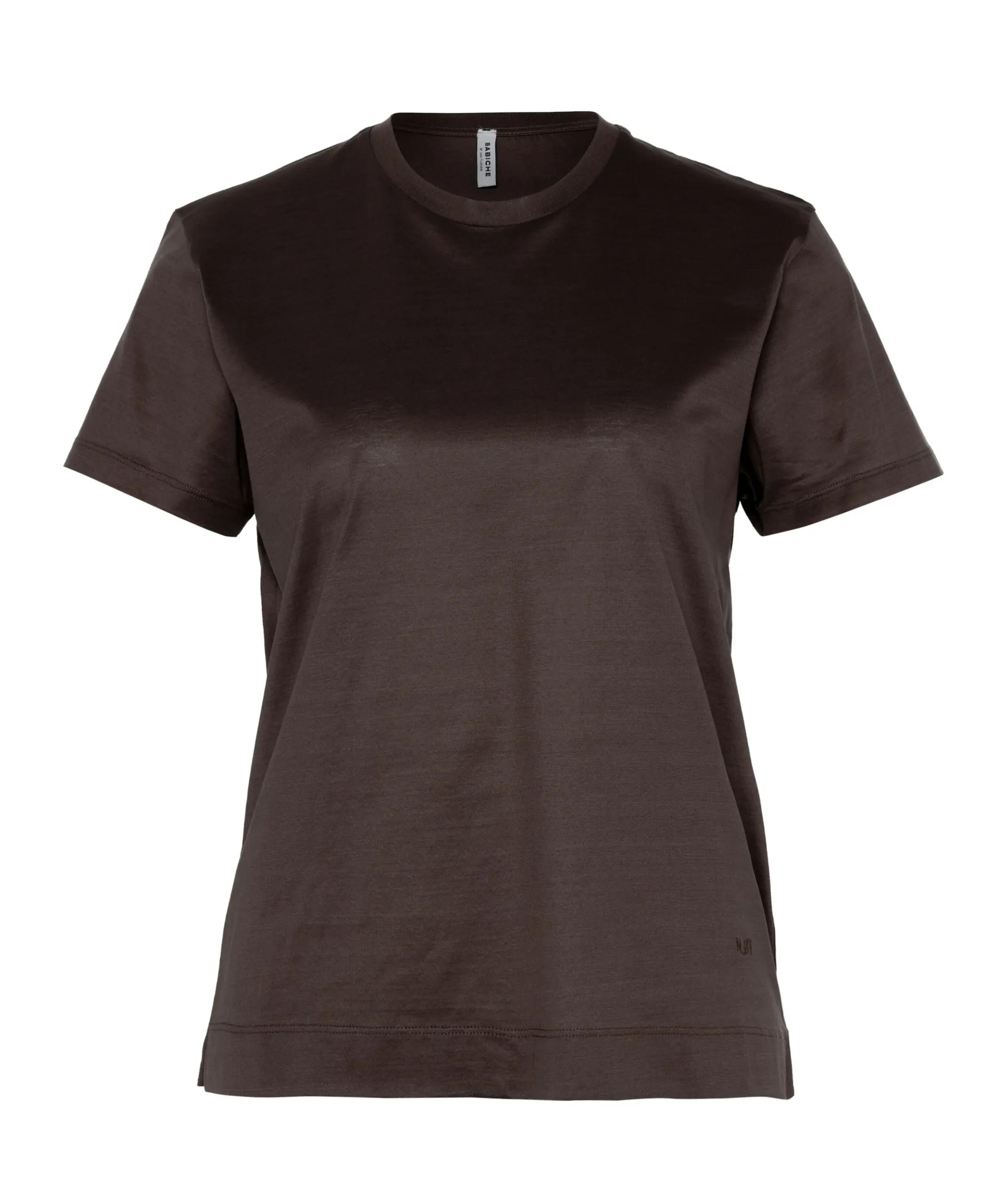 Dames T-shirt bruin