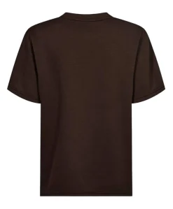 Dames T-shirt bruin