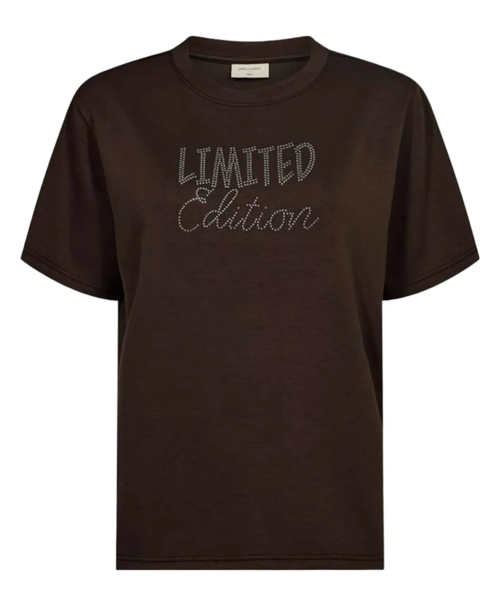 Dames T-shirt bruin