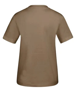 Dames T-shirt bruin