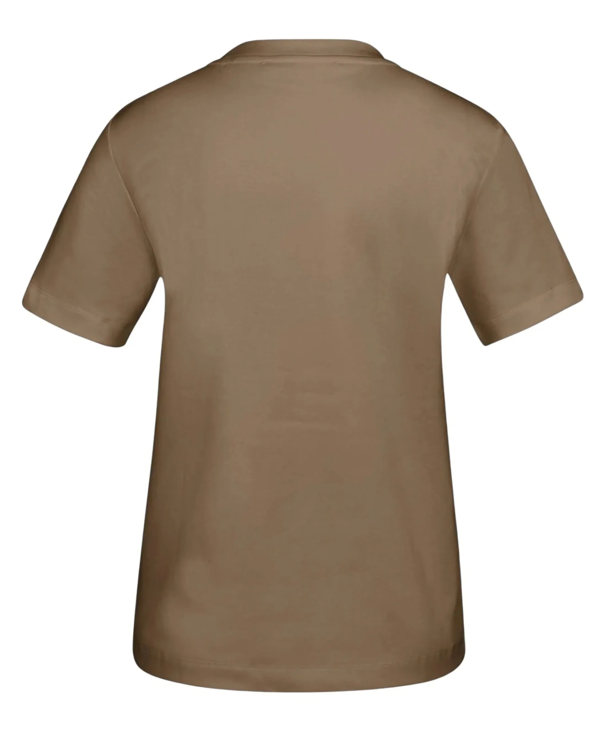 Dames T-shirt bruin