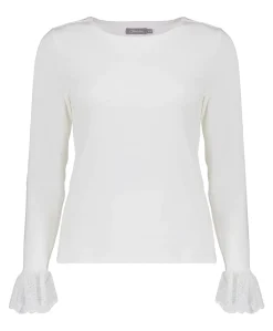 Dames T-shirt ecru