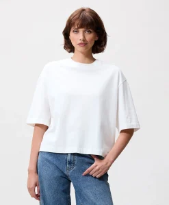 Dames T-shirt ecru