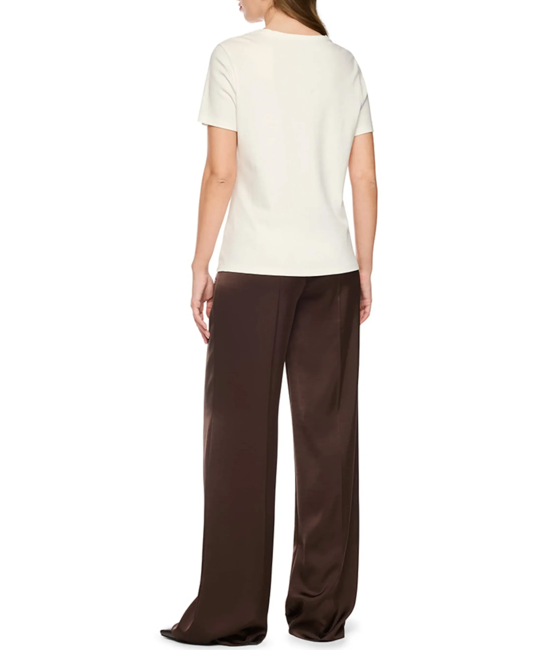 Dames T-shirt ecru