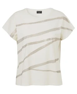 Dames T-shirt ecru