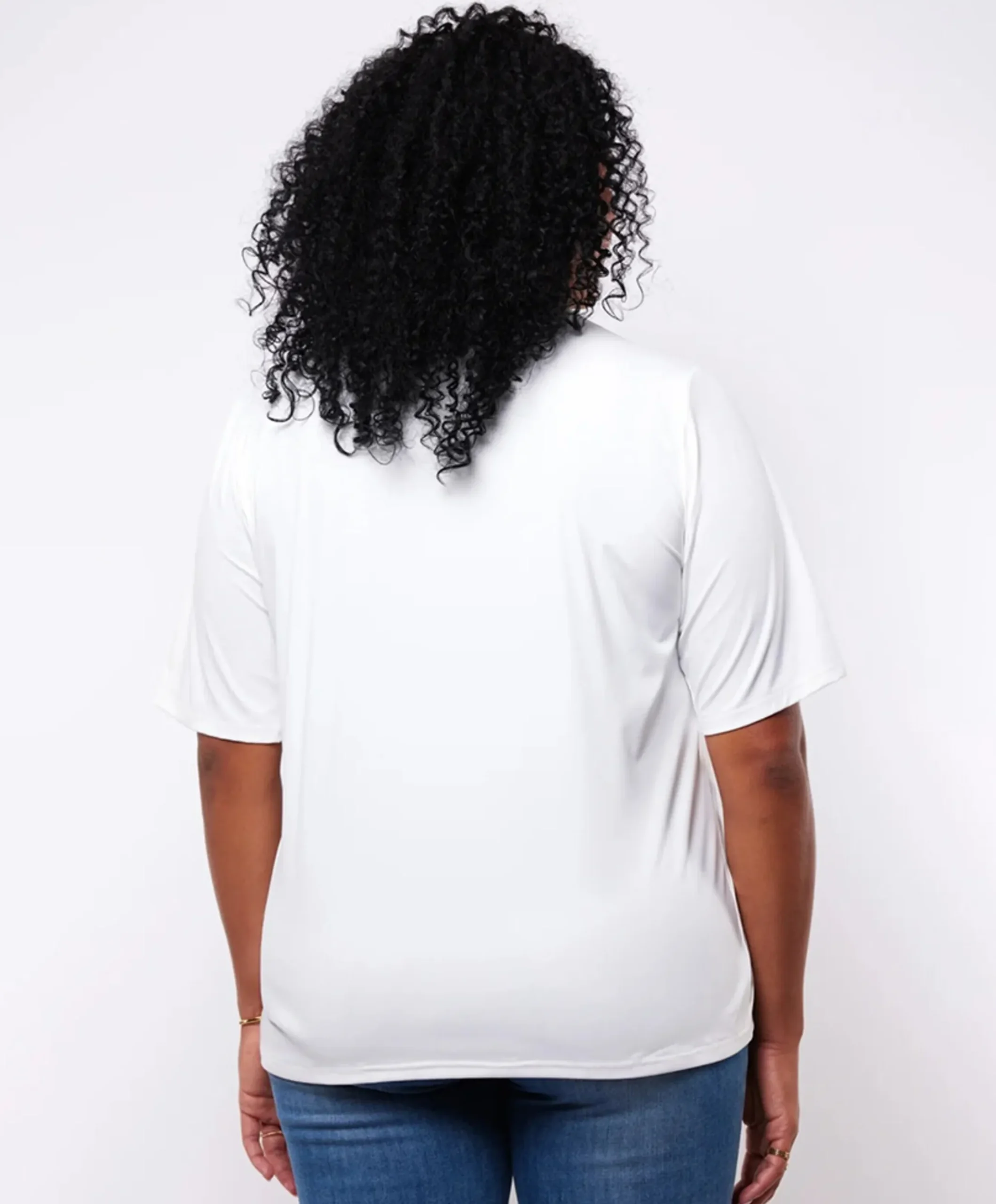 Dames T-shirt ecru