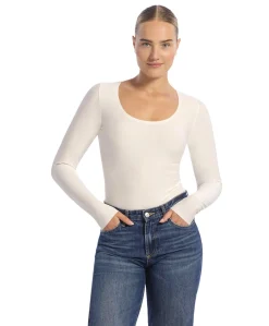 Dames T-shirt ecru