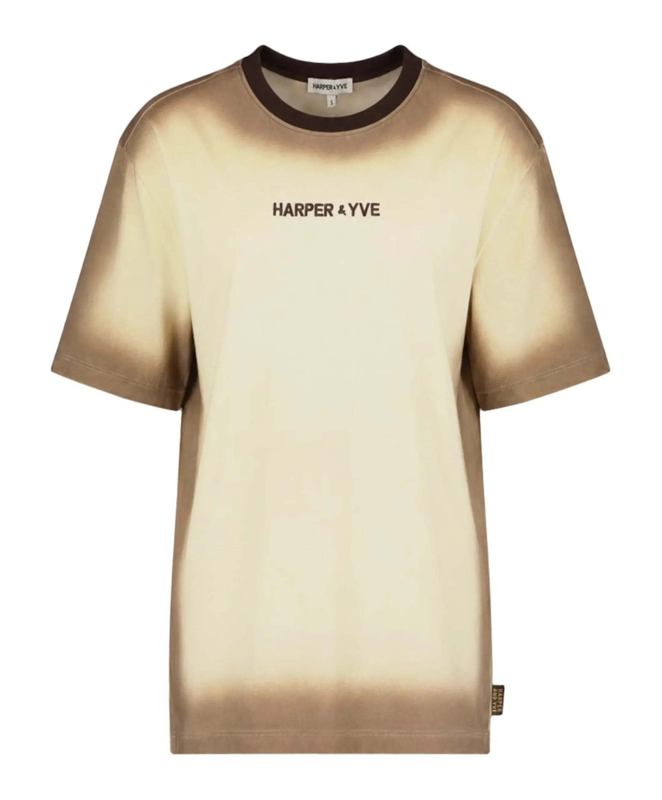 Dames T-shirt geel