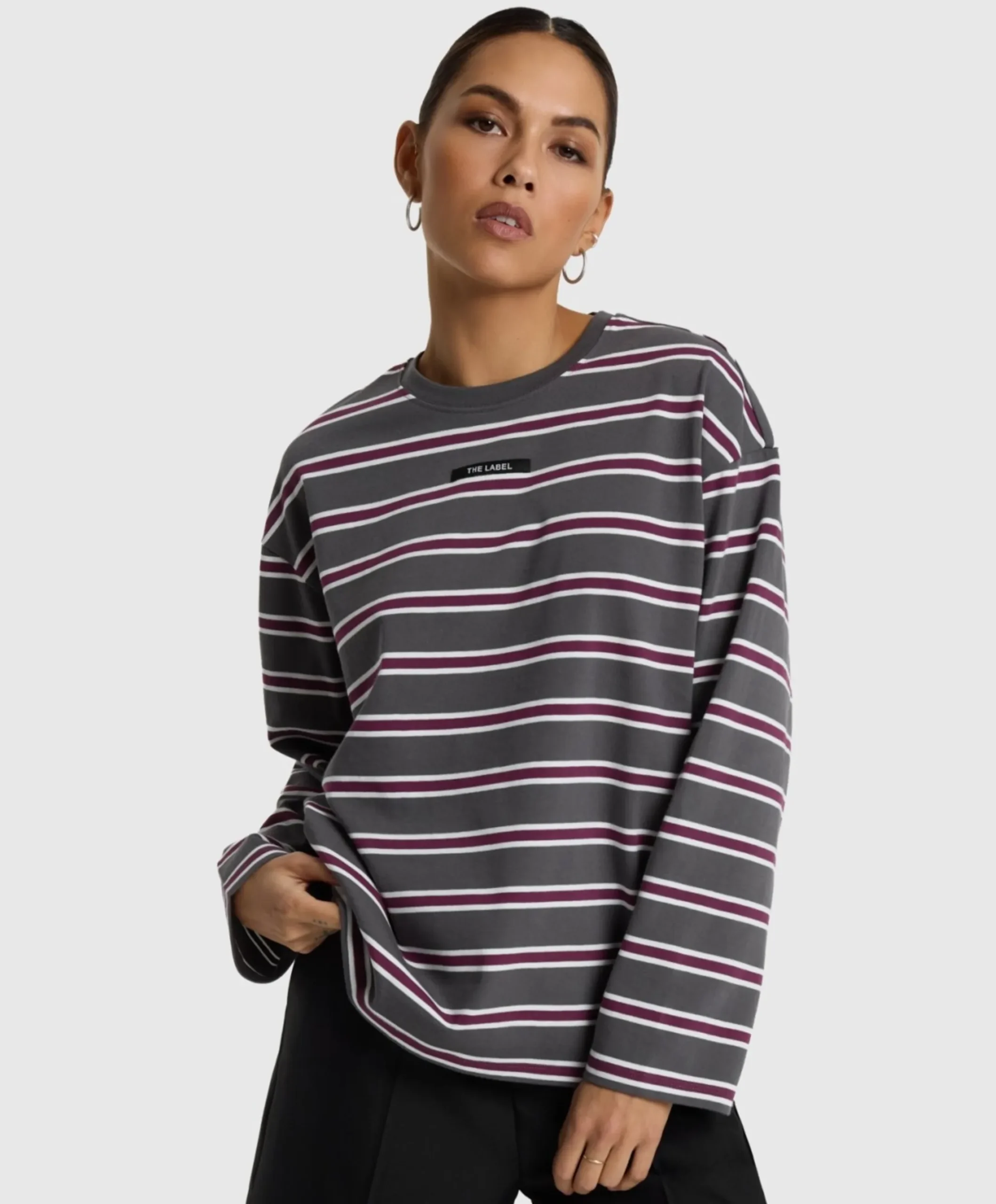 Dames T-shirt grijs