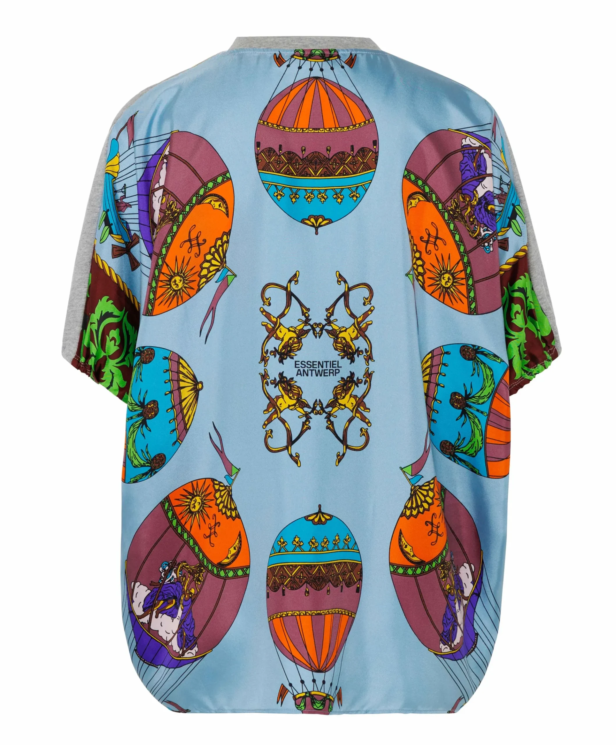 Dames T-shirt grijs