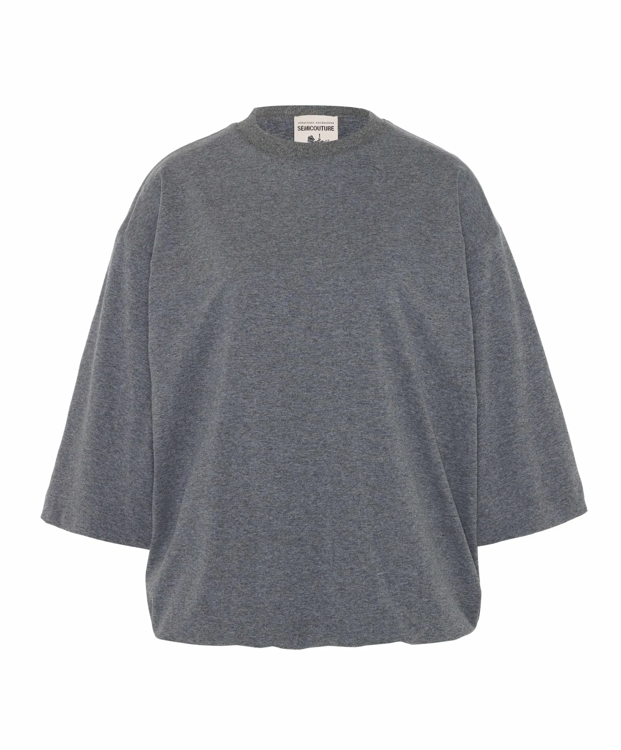 Dames t-shirt grijs
