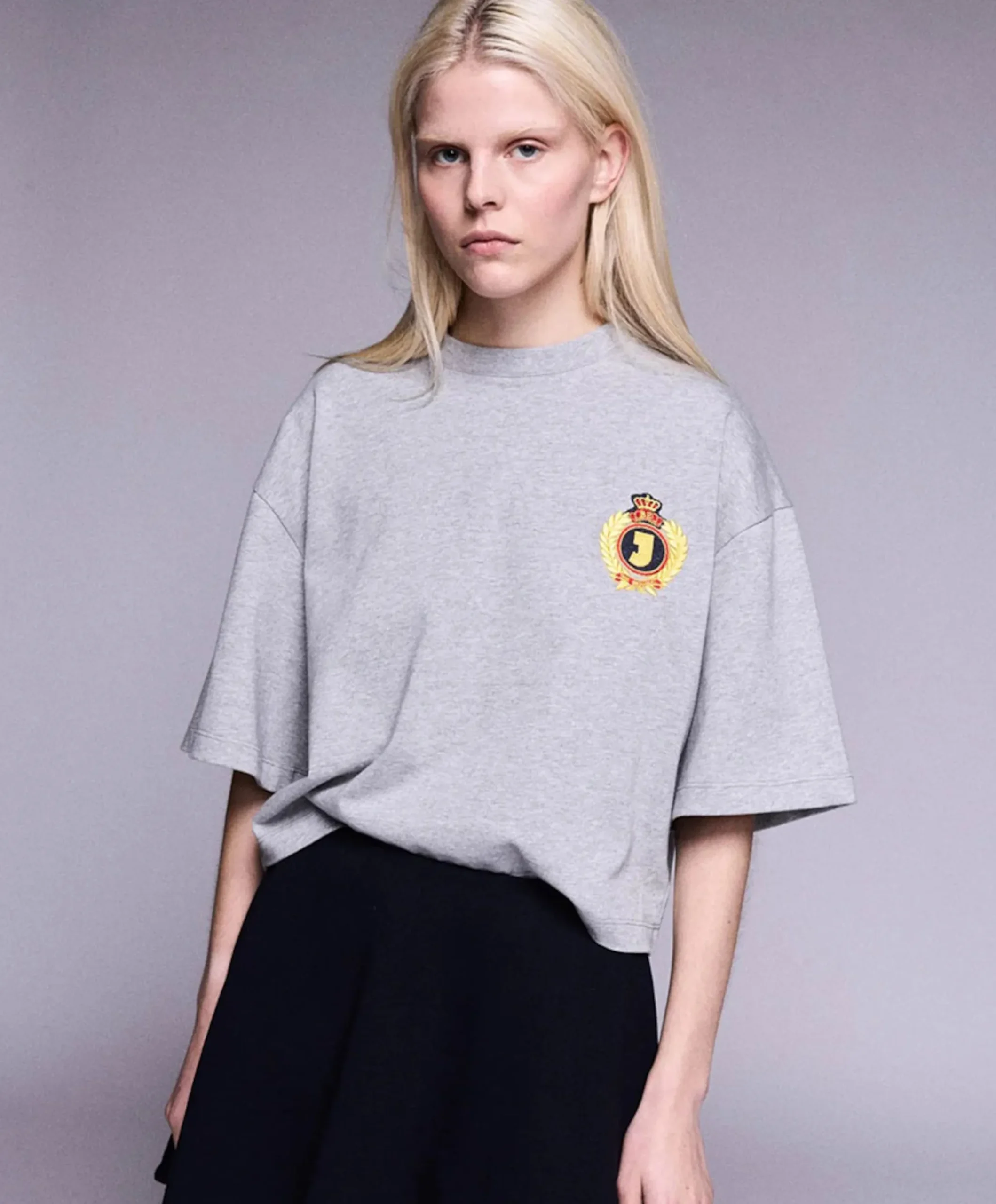 Dames T-shirt grijs