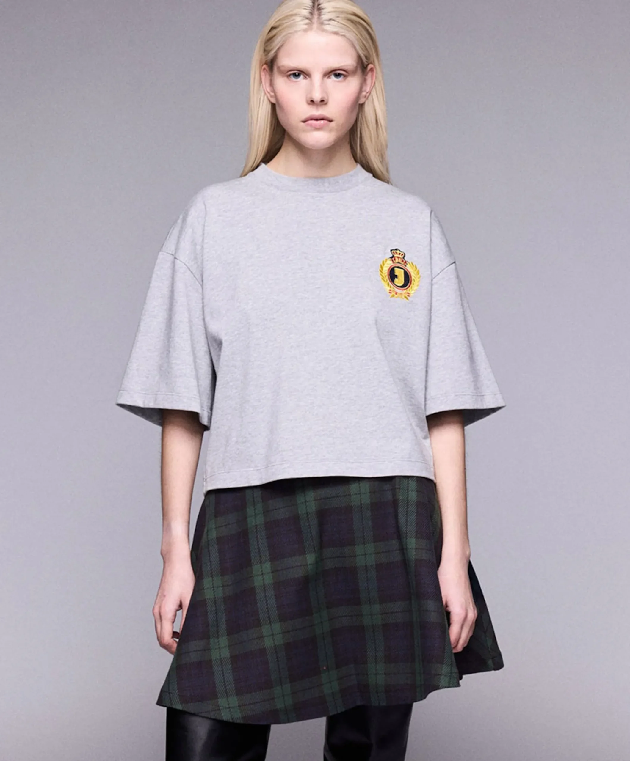 Dames T-shirt grijs