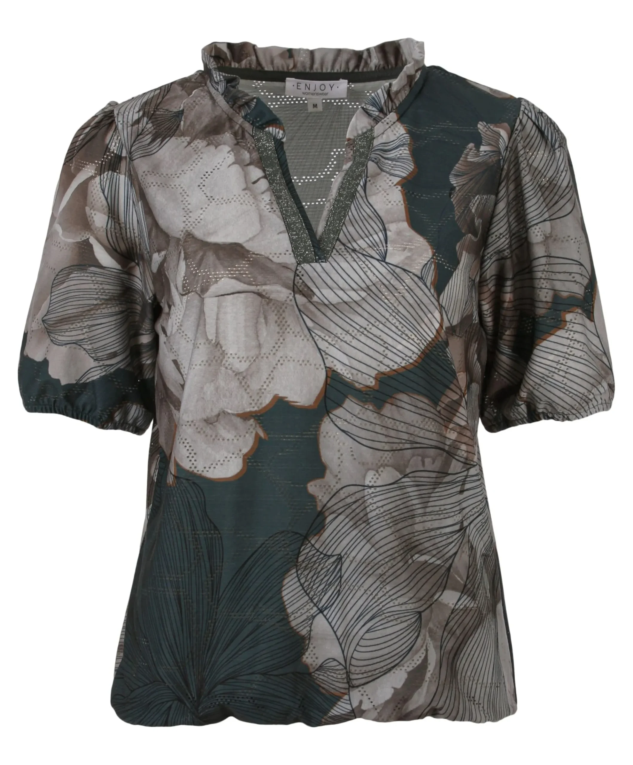 Dames T-shirt groen
