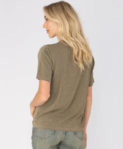 Dames T-shirt groen