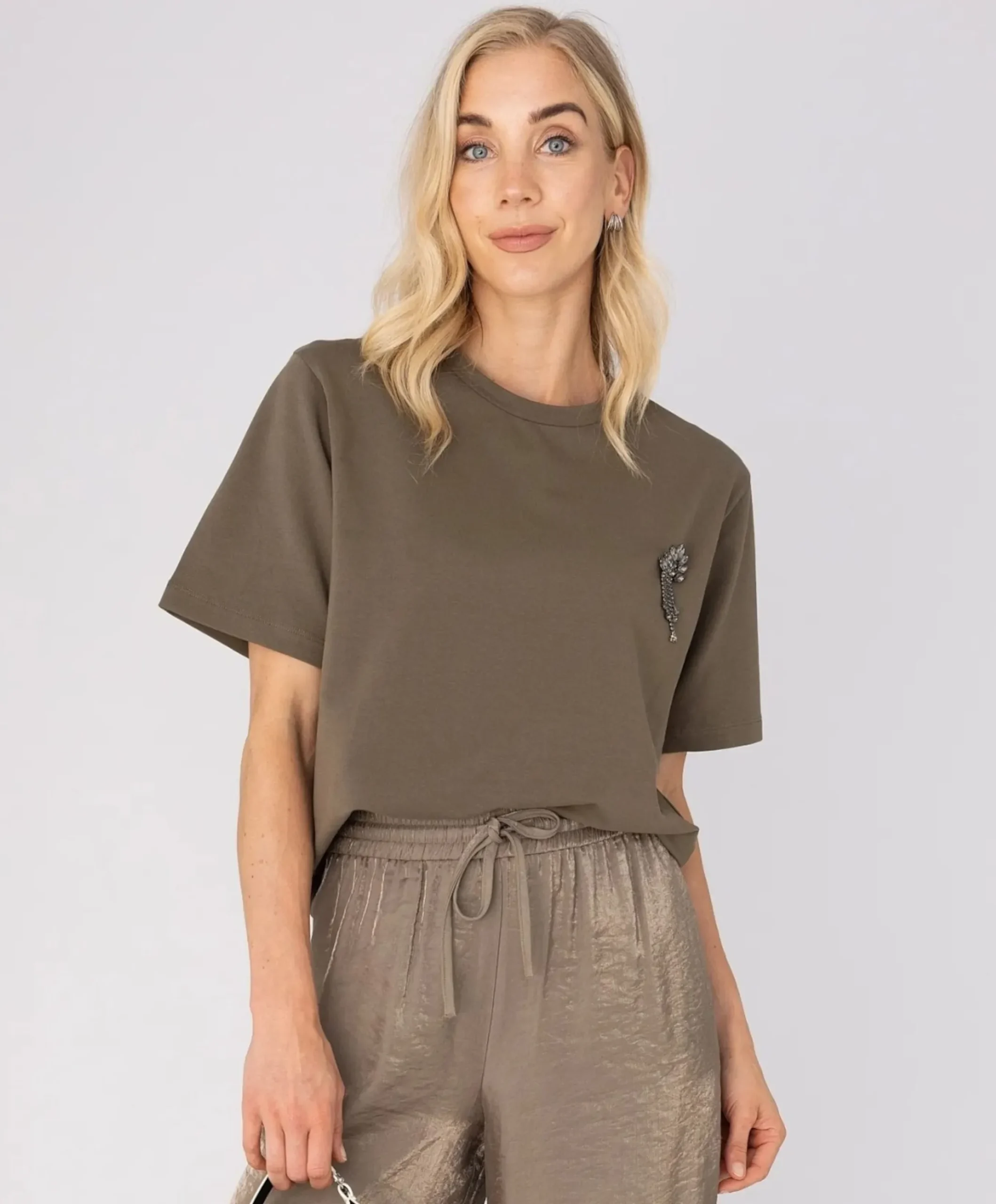 Dames T-shirt groen