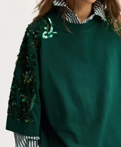 Dames T-shirt groen