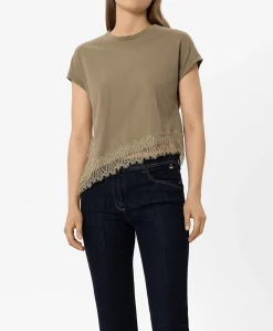 Dames T-shirt groen