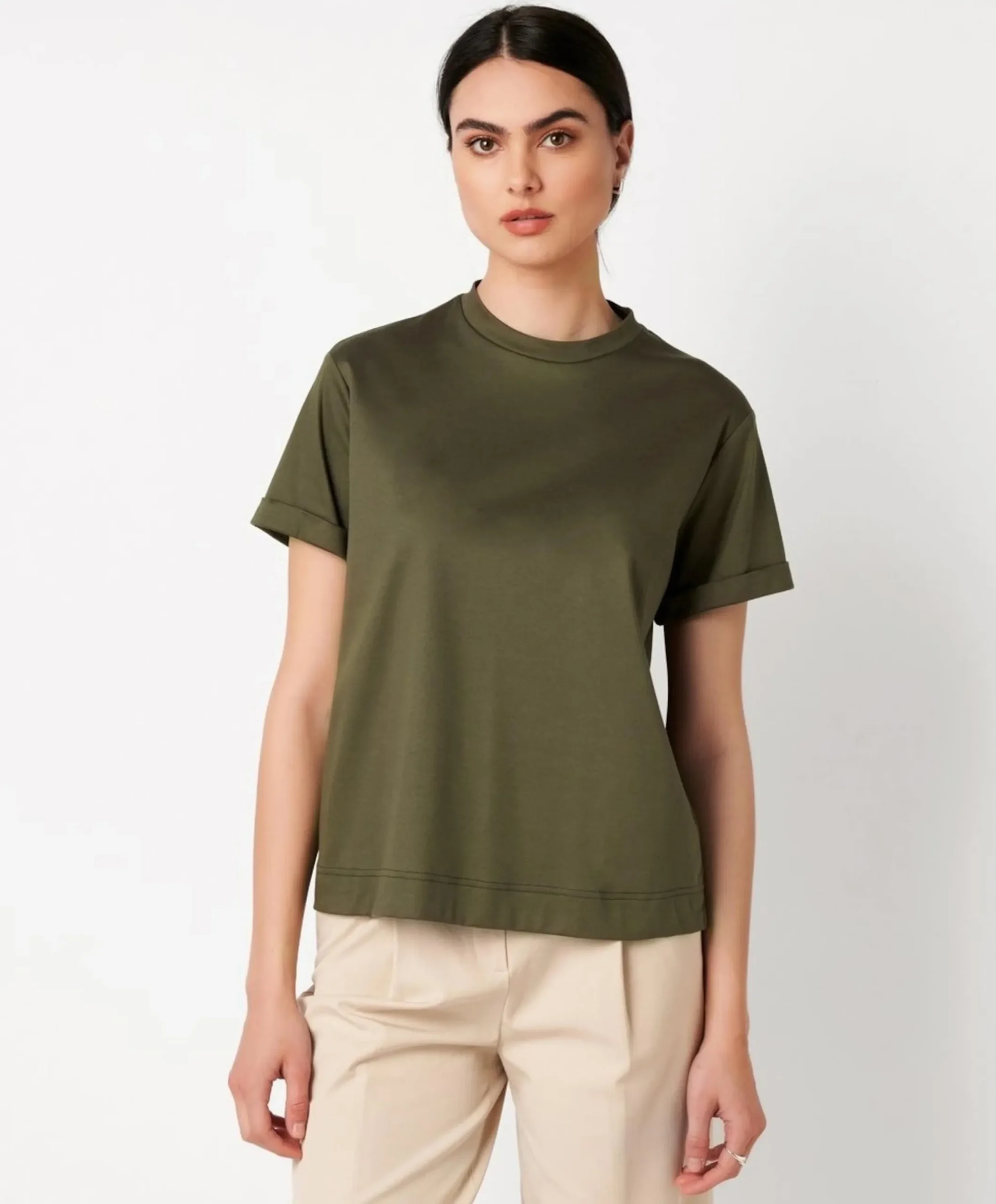 Dames T-shirt groen