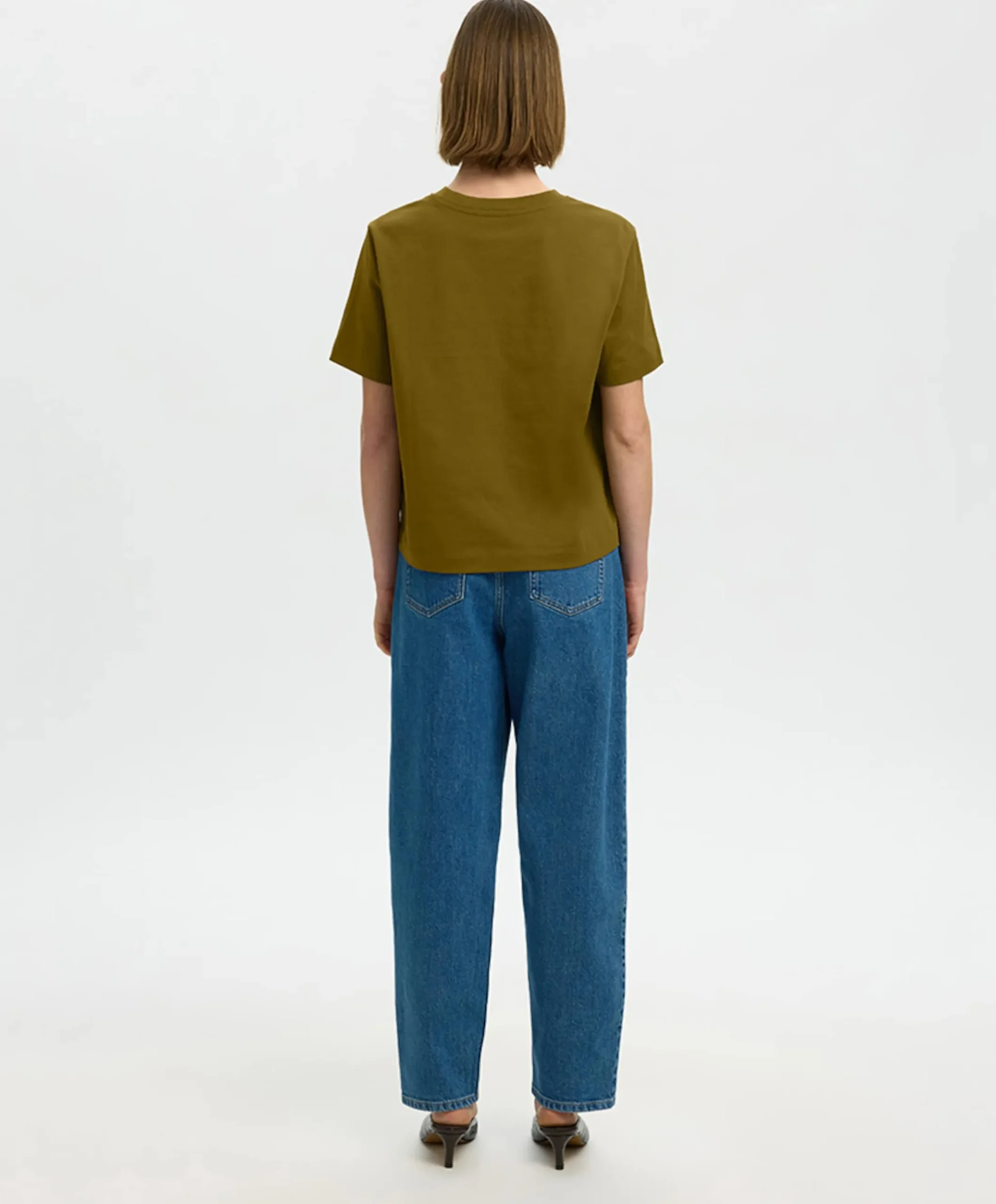Dames T-shirt groen