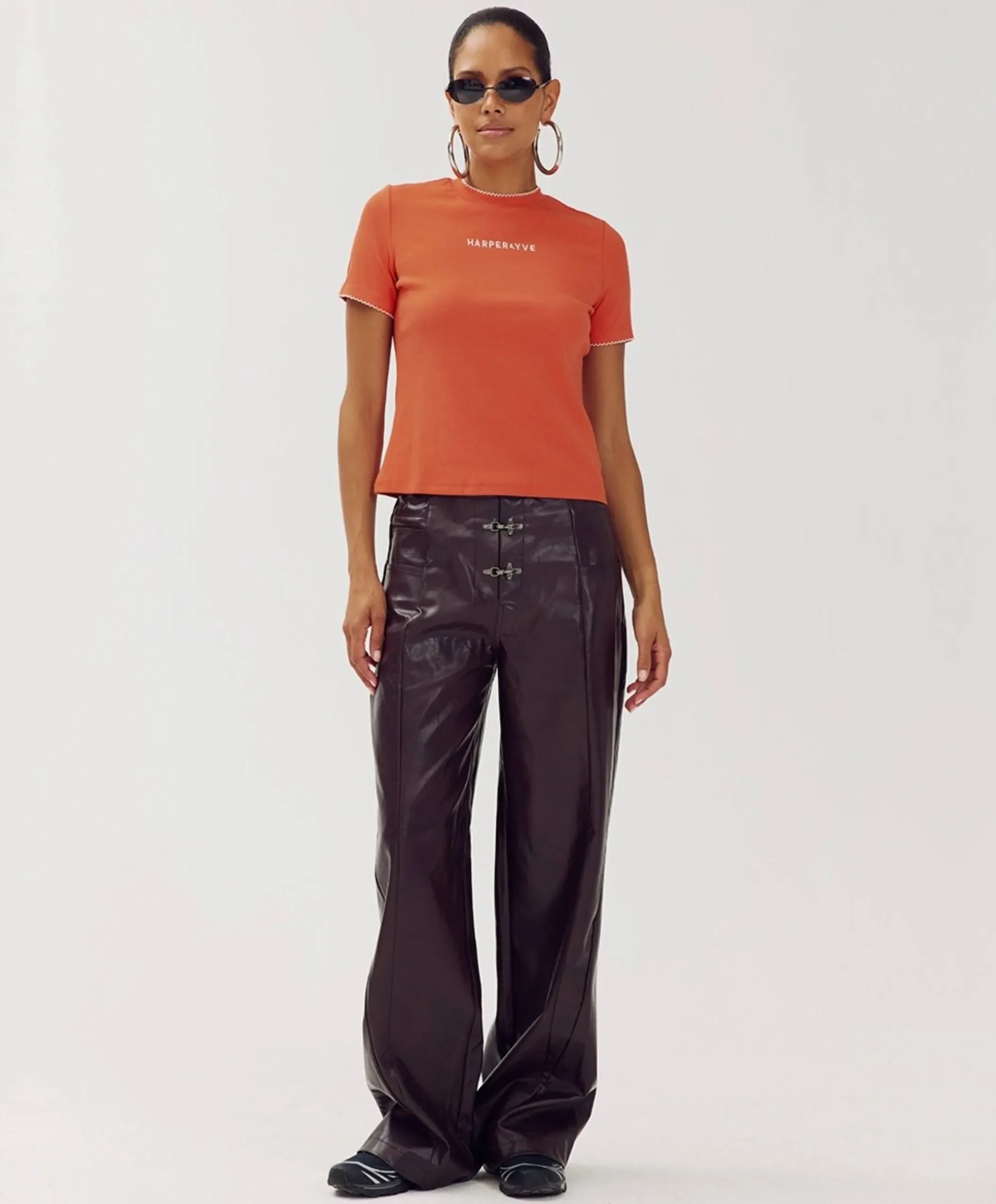 Dames T-shirt oranje